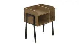 Тумба модульна Ferrum-decor Амелі 540x450x320 метал Чорний ДСП Дуб Артізан 16 мм (FRD-103009)