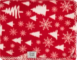 Плед Ardesto Fleece 130x160 см засніжені ялинки (ART0715PB) - мініатюра 4