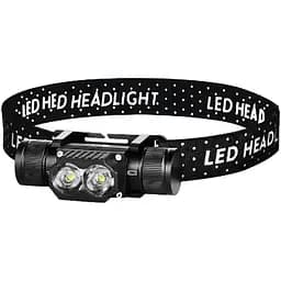 Фонарь налобный аккумуляторный X-Balog SY-5842 фонарик на голову Type-C 18650 2LED