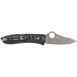 Ніж Spyderco SpyOpera Carbon Fiber Damasteel Thor - мініатюра 2