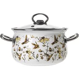 Кастрюля Infinity SD-1622 Bird, со стеклянной крышкой, 20 см, 3,7 л (6873740)