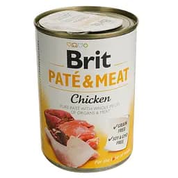 Вологий корм для собак Brit Pate & Meat Chicken з куркою 400 г - мініатюра 2