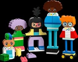 Конструктор LEGO DUPLO Конструктор людей із сильними емоціями 71 деталь (10423) - мініатюра 2