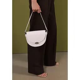 Жіноча шкіряна сумка Kira біла