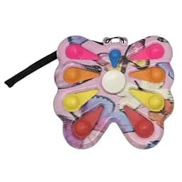 Іграшка-антистрес Simple Dimple Метелик рожева