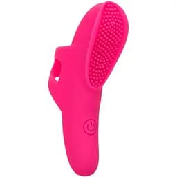 Вибратор на палец CalExotics Neon Vibes The Pleasure Vibe 9 см розовый