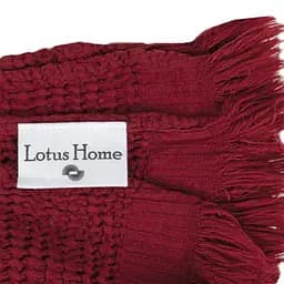 Рушник Lotus Home - Rius red червоний 90x170 - мініатюра 3
