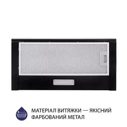 Витяжка телескопічна Minola HTLS 6234 BL 700 LED GLASS - мініатюра 2