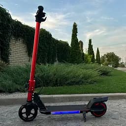 Дитячий електросамокат GIANT ES2 LED Max червоний з LED - підсвіткою (модель 2025 року) - мініатюра 9