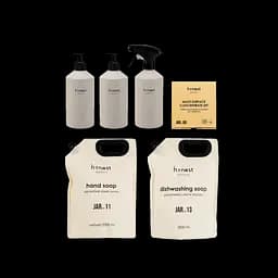 Набір рефілів з алюмінієвими пляшками Honest products