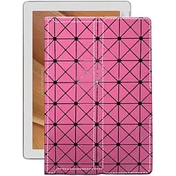 Чохол StatusCASE з екошкіри для планшету Asus ZenPad 10 (Z300CG) Рожевий ромб