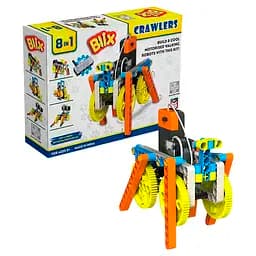 Конструктор Zephyr Blix Crawler полипропиленовый развивающий с моторчиком 70 элементов 8 моделей