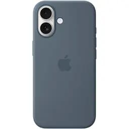 Чохол Silicone Case with Button, Animation & MagSafe для Apple iPhone 17 Anchor Blue AAA [153237] - мініатюра 2