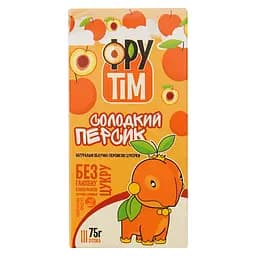 Конфеты натуральные Фрутім Яблочно-Персиковые 75 г