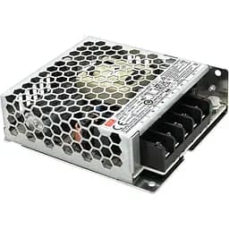 Блок питания Mean Well перфорированный LRS-50-12 в корпусе, 12В, 4.2А
