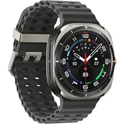 Смарт-годинник Samsung Galaxy Watch Ultra (2025) 47мм e-SIM (L705) 1.5, 480x480, sAMOLED, BT 5.3, NFC, 2/64ГБ, сріблястий титановий - мініатюра 2