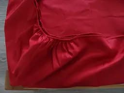 Простыня на резинке Ecotton, 200х140 см, красный (22539)