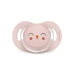 Пустушка фізіологічна Suavinex Bonhomia, 6-18 міс., рожева (307811)