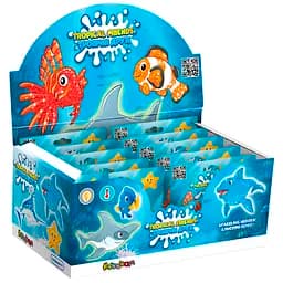 Стретч-іграшка #sbabam Желейна Тропічні друзі в дісплеї 8 шт. (120/CN23-CDU)