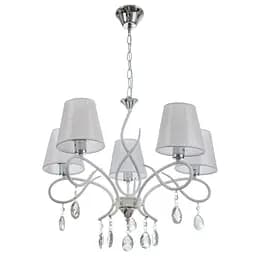 Люстра подвесная Brille с абажуром E27 CH (BKL-673S/5)