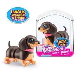 Інтерактивне цуценя Грайлива Такса PETS ALIVE 9530SQ1-3 ходить веляє хвостиком