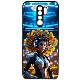 TPU / PCчехол risma Ladies для Xiaomi Redmi Note 8Pro Cyberunk
