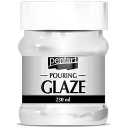 Фінішний лак Pentart Pouring glaze Прозорий 230 мл
