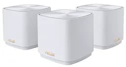 ZenWiFi XD4 PLUS AX1800, 1xGE LAN, 1xGE WAN, 3мод, белый Asus teh0017205