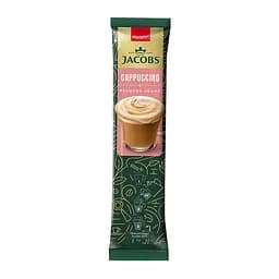Кавовий напій Jacobs Unsweetened Cappuccino без цукру, 14 г (813046)