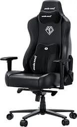 Ігрове крісло Anda Seat Novis Plus Black PVC Size XL (AD23YC-XL-01-B-PV-B04) - мініатюра 3