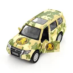 Автомодель серии Шевроны Героев MITSUBISHI PAJERO 4WD TURBO, 47 ОМБр, 250361M