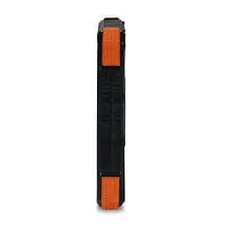 Повербанк з сонячною панеллю 20000mAh Power Bank Kraft TPB-1820SLP Orange бездротова зарядка 18W QC2.0 LED-ліхтар (43-00042) - мініатюра 3