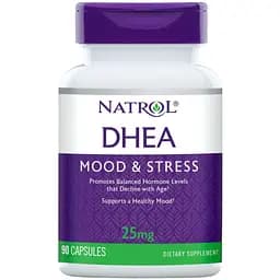 Дегидроэпиандростерон Natrol DHEA 25 мг 90 капсул (NTL00590)