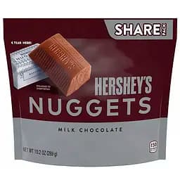 Цукерки шоколадні Hershey's Nuggets Milk Chocolate 289 г