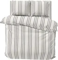 Комплект постельного белья Lelit Семейный белый с серым 150 х 215 см P-0161/2 (le2000000285368)