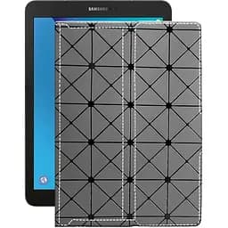Чехол StatusCASE из экокожи для планшета Samsung Galaxy Tab S3 (T827) Серый ромб