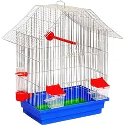 Клетка для птиц Лорі Шанхай, 33х23х40 см, золото, в ассортименте (Кз050)