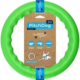 Кільце для апортування PitchDog 20, 20 см, салатовий (62375)