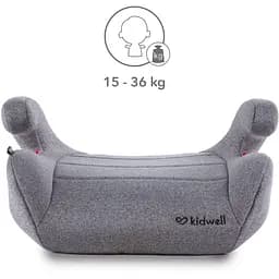 Бустер Kidwell Baxter Isofix 15-36 кг Grey - мініатюра 4