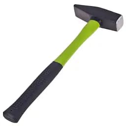 Молоток слюсарний Alloid з ручкою з фібергласу 300 г (М-170300Ф)