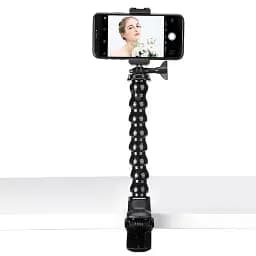 Тримач для телефона U-select Clamp Phone Mount with Adjustable Gooseneck UV-2997 MP-4 Black - мініатюра 5