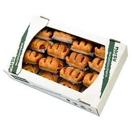 Печиво здобне листкове Norsu Шалене зі смаком абрикосу 0.4 кг