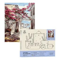 Набір для розпису по номерах "Затінок на шляху до моря" 40*50 см, IDEA2-GX47163, ТМ "99IDEAS"