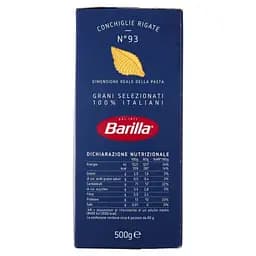 Макаронні вироби Barilla Conchiglie Rigate №93 500 г - мініатюра 5