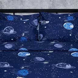 Набор наволочек Moon&Star Мікросатин Premium Cosmic Dreams 60х60 см 2 шт