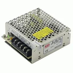 Импульсный блок питания 12 В 1.25 А 15 Вт перфорированный