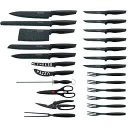 Набор кухонных ножей 24 предмета Royalty Line (RL-MB24B)