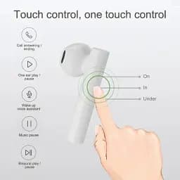 Бездротова стерео гарнітура Xiaomi Air 2 TWS з чистим звуком (23759-01_669) - мініатюра 3