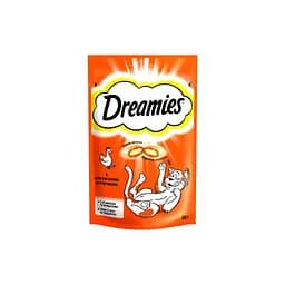 Ласощі для котів Dreamies з куркою 60 г (4008429037894) - мініатюра 1
