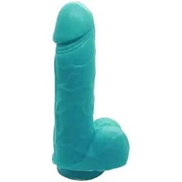 Крафтовое мыло-член с присоской Чистый Кайф Turquoise size S натуральное